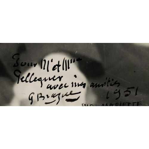 Georges Braque Signed Photograph Important French painter (1882‚Äì1963) who, alo&hellip;