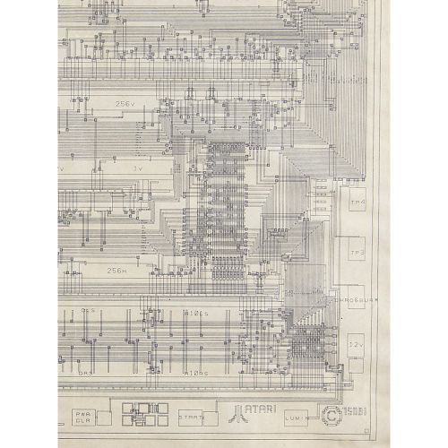 Allan Alcorn: Original Atari Pong 'Home Edition' Chip Schematic Am Computer geze&hellip;