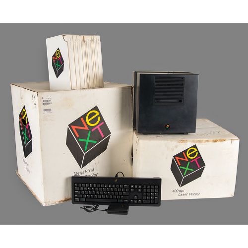 NeXT Computer 1988 Early Production Model with Original Monitor, Laser Printer, &hellip;