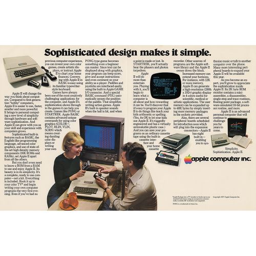 Steve Jobs: Apple II (3) Early Ephemera Items 一套令人满意的与苹果II个人电脑发布有关的三件早期简讯，这些简讯是从&hellip;