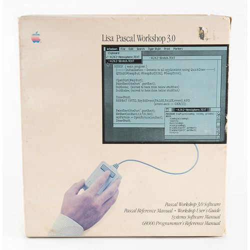 Apple Lisa Pascal Workshop 3.0 Sealed Software and Guides Uncommon factory-seale&hellip;