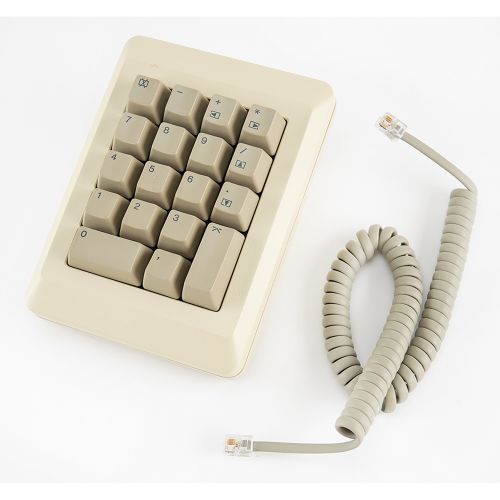 Apple M0120P Numeric Keypad with Box 不常见的原装苹果M0120P数字键盘，带原包装盒，约1984年，序列号。13294.这&hellip;