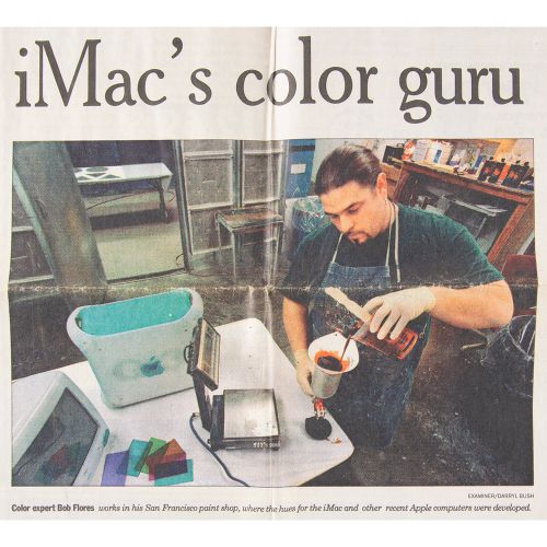 Robert Flores: Apple 'Color Guru' Personal Color Swatch Archive Einzigartiges Fa&hellip;