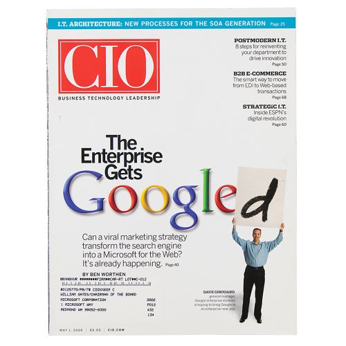 Bill Gates: CIO Magazine Addressed to His Microsoft Office Número de la revista &hellip;