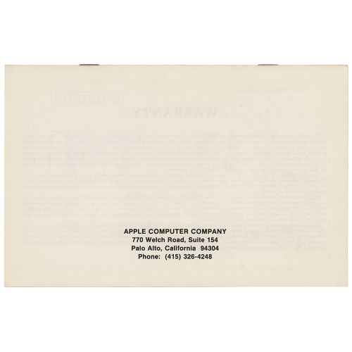 Steve Jobs: Original 1976 Apple-I Cassette Interface Manual Escaso manual de usu&hellip;