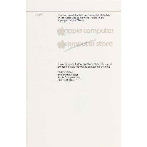 Apple: 1983 Macintosh Introduction Plan and Logo Leaflet 原始螺旋式装订的 "Macintosh产品介绍&hellip;