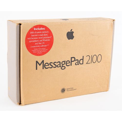 Apple Newton MessagePad 2100 Un Newton MessagePad 2100 de Apple Computer con 8MB&hellip;