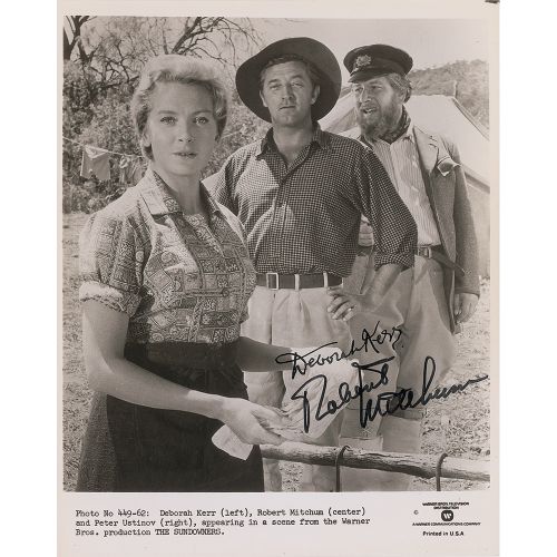 Robert Mitchum and Deborah Kerr Signed Photograph Foto promozionale lucida 8 x 1&hellip;