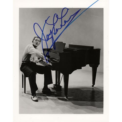 Jerry Lee Lewis Signed Photograph Photo brillante 8 x 10 de "The Killer" jouant &hellip;