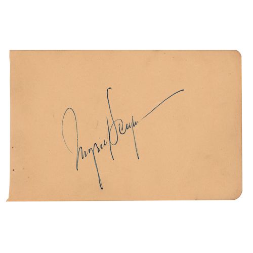 Ingrid Bergman Signature Firma a biro d'epoca, "Ingrid Bergman", apposta a penna&hellip;