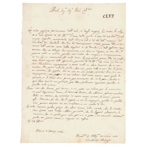 Giovanni Battista Morgagni Autograph Letter Signed Anatomiste italien (1682-1771&hellip;