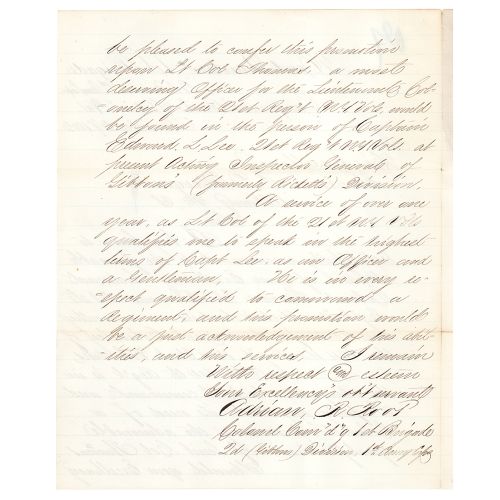 Abner Doubleday and John Gibbon Autograph Endorsements Signed Endossements manus&hellip;