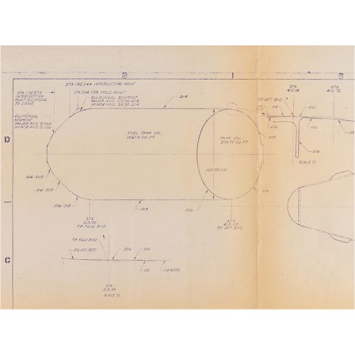 Convair-Astronautics Model 55 Centaur AC Blueprint Plan de 70 x 18 de Convair-As&hellip;
