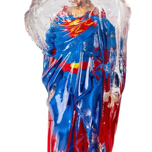 Alben Factory " Christ Heroes, Superman "
42 x 12 x 12 cm
Résine et jouet
2022

&hellip;