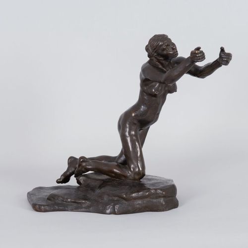 Camille CLAUDEL (1864 1943) 
L'Implorante, Bronze, Kleines Modell, 1905. 
Signie&hellip;