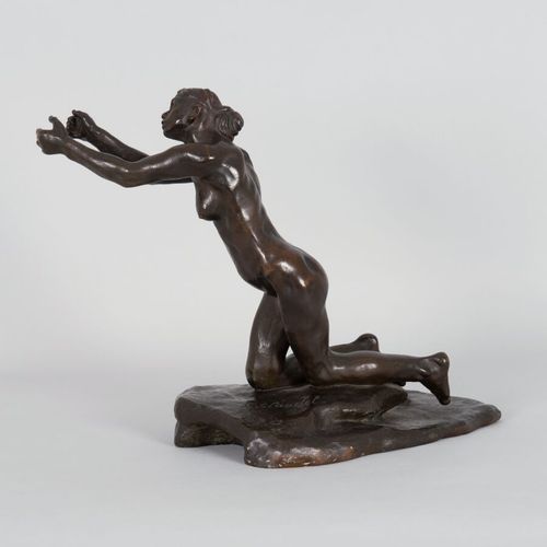 Camille CLAUDEL (1864 1943) 
L'Implorante, Bronze, Petit modèle, 1905 
Signée C.&hellip;