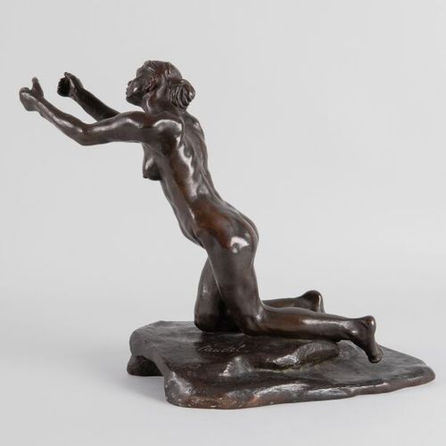 Camille CLAUDEL (1864 1943) 
L'Implorante, Bronze, Petit modèle, 1905 
Signée C.&hellip;