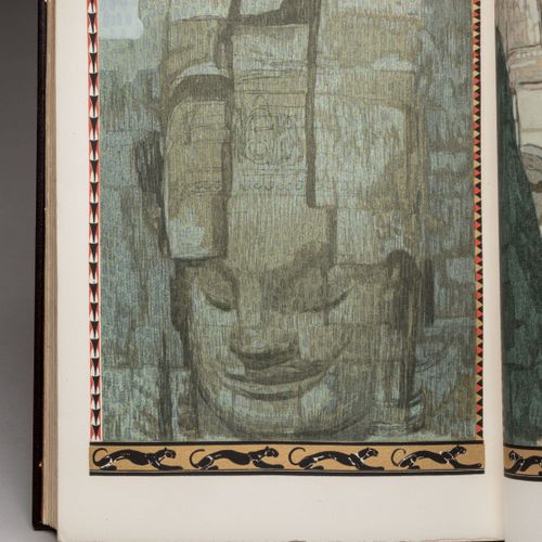 LOTI, Pierre 
A pilgrim of Angkor 
Illustrations by Paul Jouve engraved on wood &hellip;