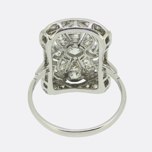 Art Deco Diamond Tablet Ring Poids:5.4 grammes Taille de… | Drouot.com