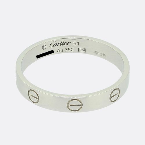 Cartier Small Model LOVE Ring Size S 1/2 (61) Cartier Small Model LOVE Ring Size&hellip;