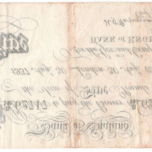 Paper Money - Great Britain 英国英格兰银行1937年5英镑
P# 335, n# 204149; B/145 62717; VF