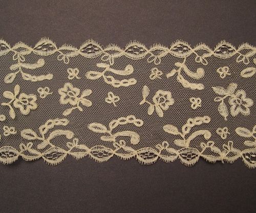 Corbata de encaje antiguo de Alençon c. 1800 Cravate ancienne en dentelle d'Alen&hellip;
