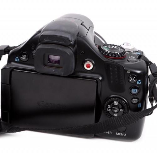 Null Canon, Power Shot SX30IS, fotocamera digitale con accessori