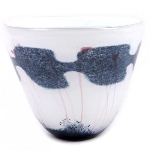 Null Glass Murano-style bowl, h.23 x diam.28 cm.