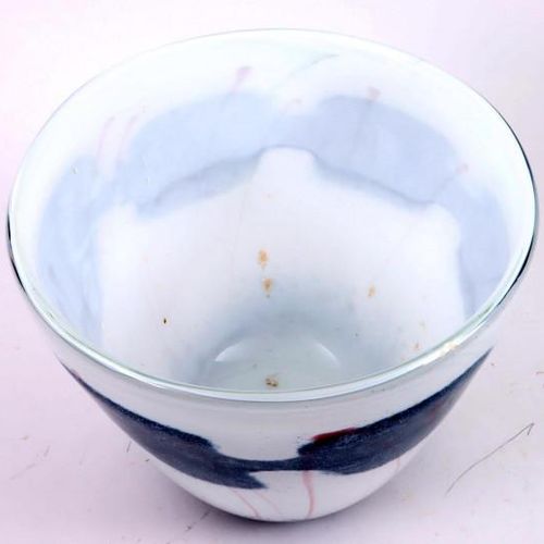 Null Glass Murano-style bowl, h.23 x diam.28 cm.