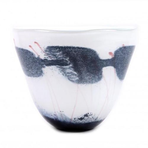 Null Glass Murano-style bowl, h.23 x diam.28 cm.