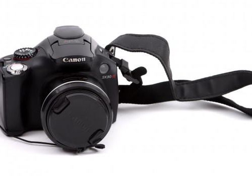 Null Canon, Power Shot SX30IS, Digitalkamera mit Zubehör