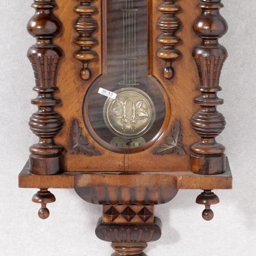 Null Regulator clock in walnut case