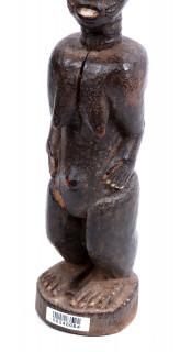 Null Afrikaans houten sculptuur, Baule, Ivoorkust, h.30 cm