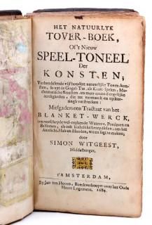 Null Rare second edition from 1684 of a very popular Dutch magic book, first pub&hellip;