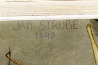 Null Jan Strube, Amsterdam 1892-1985 Lies, Nature morte avec bouilloire en cuivr&hellip;