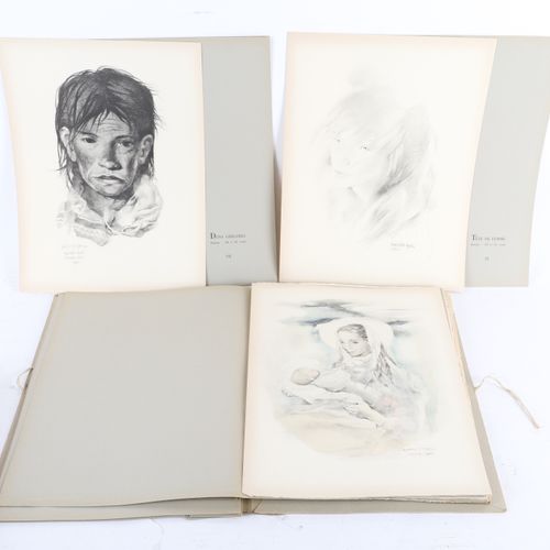 Lydis Montherlant 玛丽耶特-莱迪（1887-1970）的绘画作品集，亨利-德-蒙特朗（1895-1972）的文字集
由法国新生出版社出版，19&hellip;