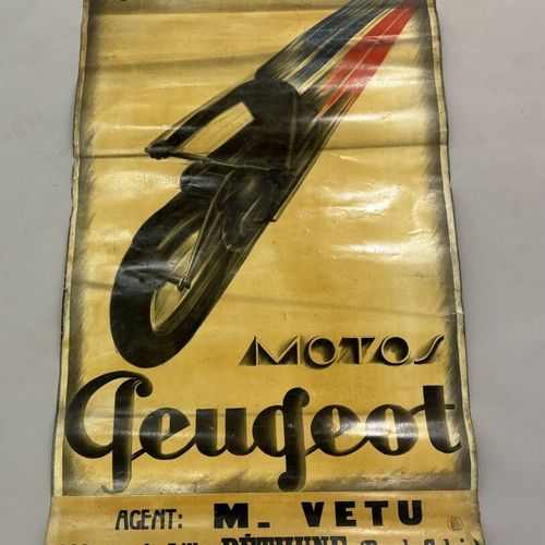 Null Moto PEUGEOT - DAM
Affiche en couleur marouflée sur une feuille de zinc.
Ba&hellip;