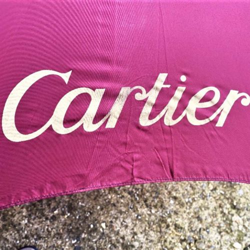 Cartier Paris - Umbrella Veritable Cherbourg Burgundy 100 Cartier Paris - Parapl&hellip;
