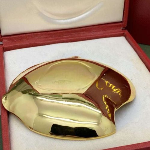 Cartier Paris - Gold Plated Cased Trophy-Trinket Use? Cartier Paris -The Cross I&hellip;
