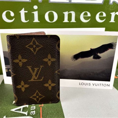 Louis Vuitton Paris Classic Leather Mongram Card Holder 路易威登巴黎经典皮革Mongram卡片夹