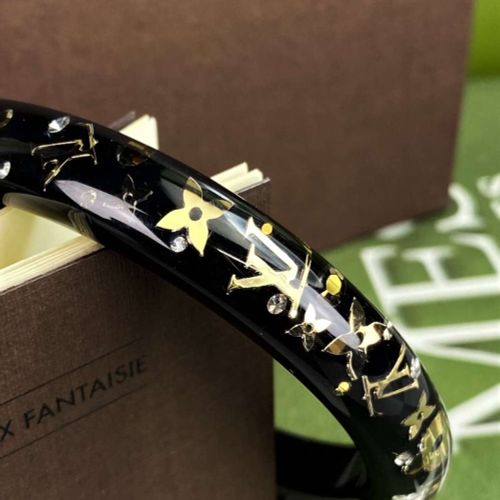 Louis Vuitton Bracelet Bangle Inclusion Gold Flake Monogram Louis Vuitton Bracel&hellip;