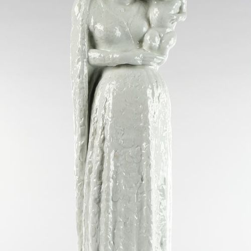 Null 瓷像，"Große Madonna"，德国Rosenthal，型号5044，白瓷，模型设计者Daniel Hauenstein（1894-1978），&hellip;