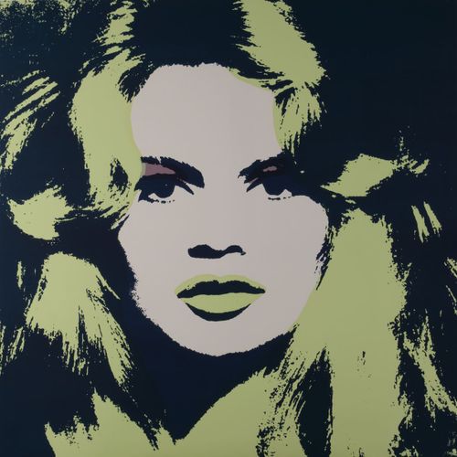 Null Warhol, Andy (Pittsburgh 1928 - 1987 New York) après ,
"Brigitte Bardot", 4&hellip;