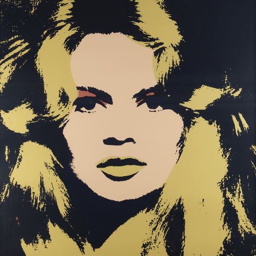 Null Warhol, Andy (Pittsburgh 1928 - 1987 New York) d'après , 
"Brigitte Bardot"&hellip;
