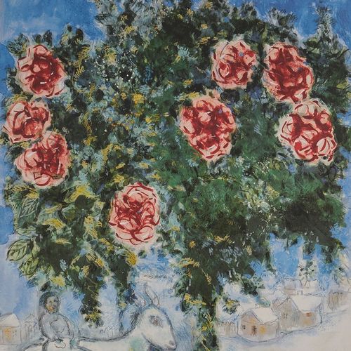 Null Chagall, Marc (Vitebsk 1887 - 1985 Saint Paul de Vence),
"Flores", litograf&hellip;