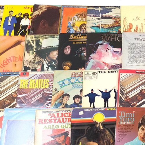 Null Vinyl LP records and picture discs including Black Sabbath, The Beatles, El&hellip;