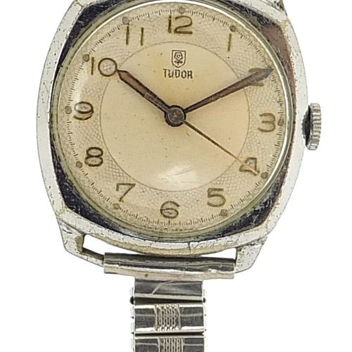 Null Tudor, gentlemen's Tudor wristwatch, the Rolex case numbered 12102, 28mm wi&hellip;