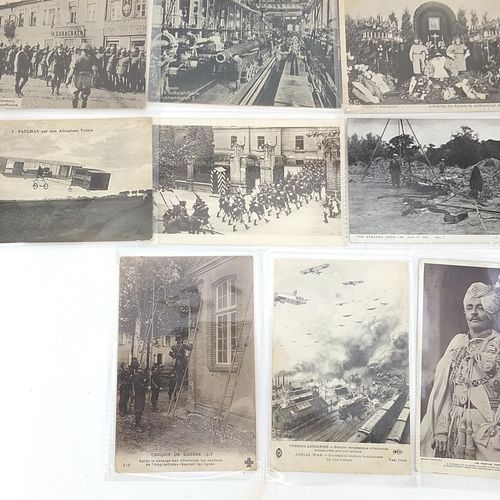 Null Quinze cartes postales d'intérêt militaire allemand, certaines en noir et b&hellip;