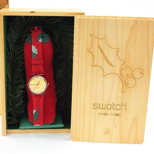 Null Swatch, cinq montres Swatch Collector's Club dont la 25ème Anniversaire, Su&hellip;