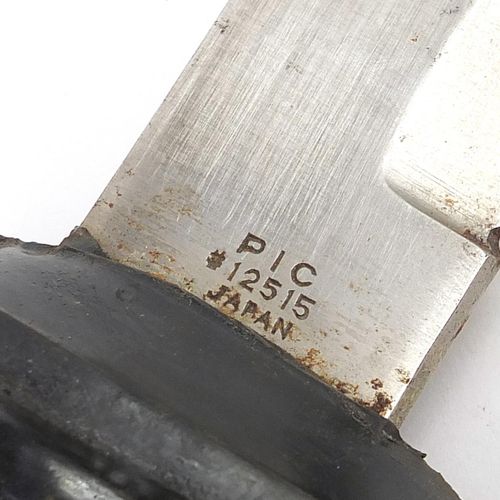 Null Couteau de plongeur Pic avec fourreau et lame en acier numérotée 12515 - Po&hellip;